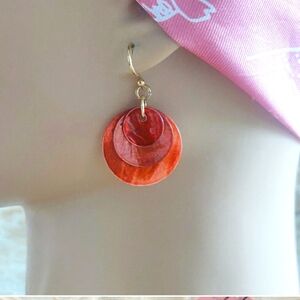 New Triple Shell Earrings.